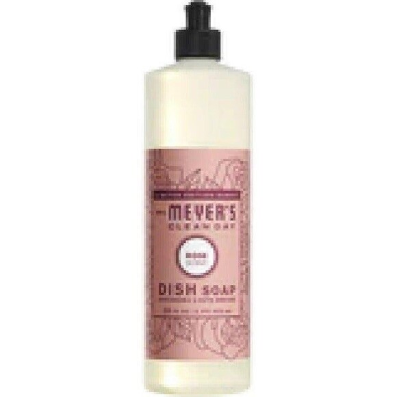 Mrs. Meyers Clean Day Everyday Basics Set Rose Multi-Surface, Dish & Hand Soap - Picture 6 of 7